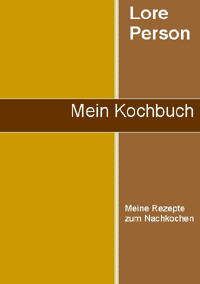 'Mein Kochbuch'-Cover