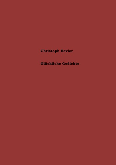 'Cover von Glückliche Gedichte'-Cover