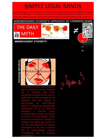 'Cover von §IMPLE LEGAL MIND§ – MINDBOGGING! STUPIDITY! OPPOSITE! OF COMMON SENSE'-Cover