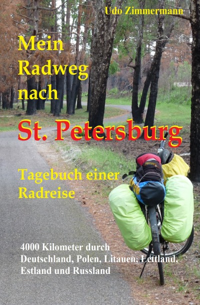 'Mein Radweg nach St. Petersburg'-Cover