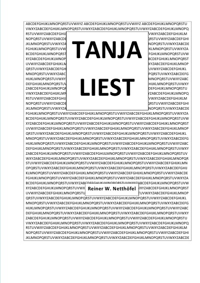 'Tanja liest'-Cover