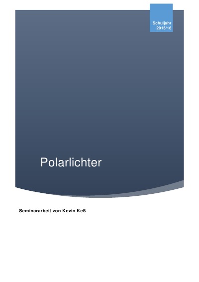 'Cover von Polarlichter'-Cover