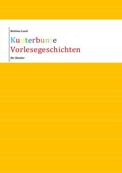 'Kunterbunte Vorlesegeschichten für Kinder'-Cover