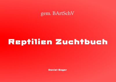 'Reptilien Zuchtbuch'-Cover