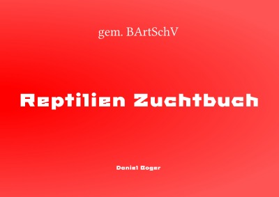 'Cover von Reptilien Zuchtbuch'-Cover