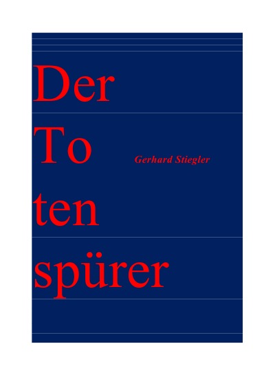 'Der Totenspürer'-Cover