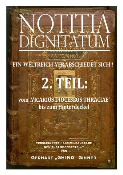 'Cover von NOTITIA DIGNITATUM 2.Teil'-Cover