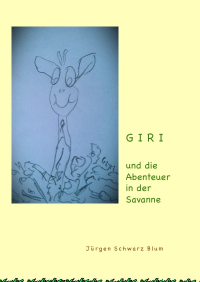 'Giri und die Abenteuer in der Savanne'-Cover