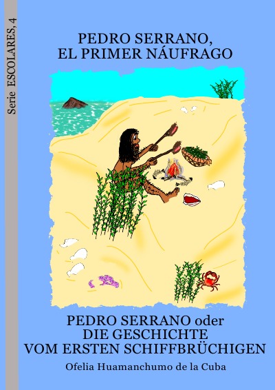 'Cover von Pedro Serrano, el primer náufrago'-Cover