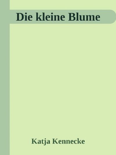 'Die_kleine_Blume'-Cover