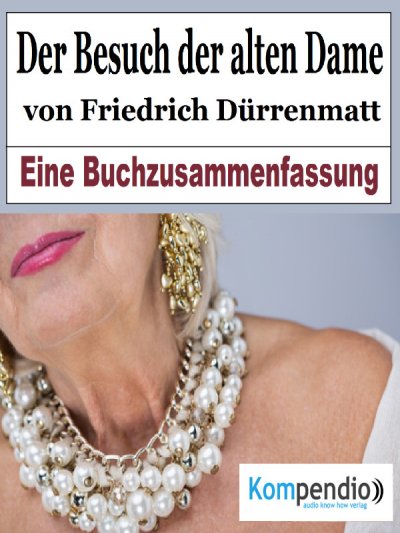 'Der Besuch der alten Dame von Friedrich Dürrenmatt'-Cover