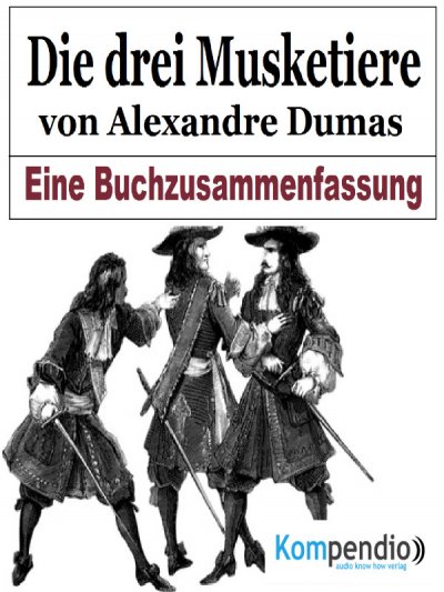 'Die drei Musketiere von Alexandre Dumas'-Cover