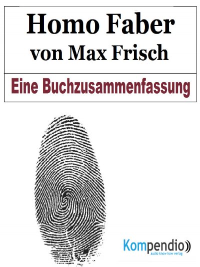 'Homo Faber von Max Frisch'-Cover