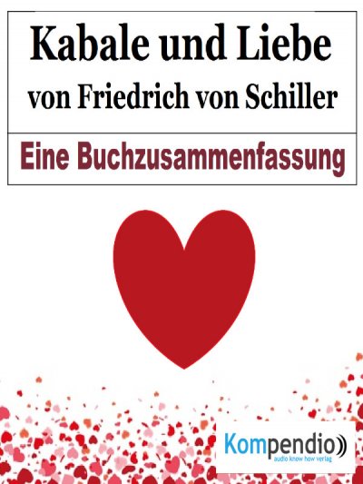 'Kabale und Liebe von Friedrich von Schiller'-Cover