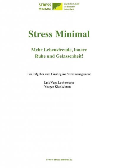 'Stress Minimal'-Cover