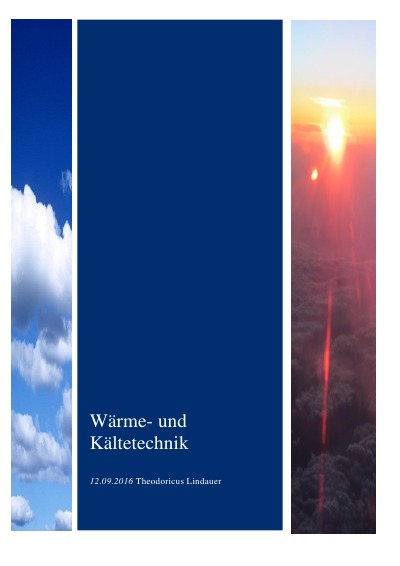 'Cover von Wärme- und  Kältetechnik'-Cover