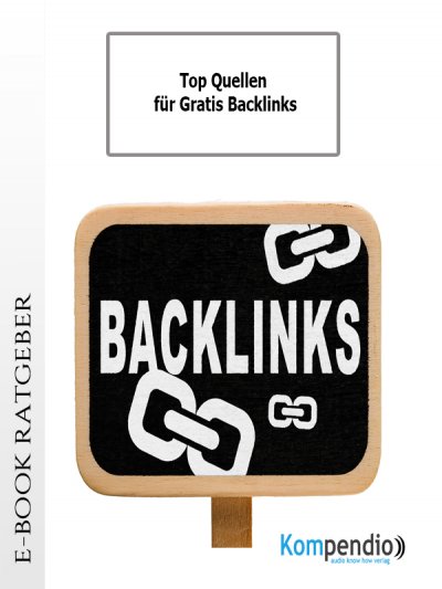 'Cover von Top Quellen für Gratis Backlinks'-Cover