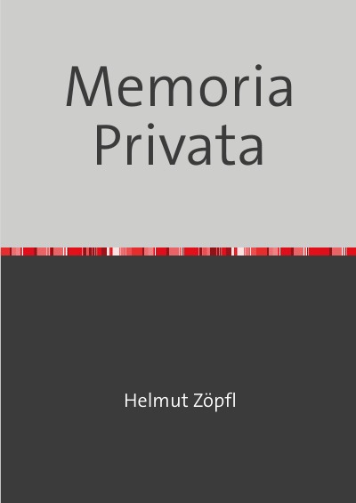 'Memoria Privata'-Cover