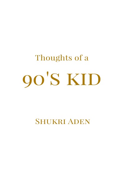 'Thoughts of a 90’s kid'-Cover
