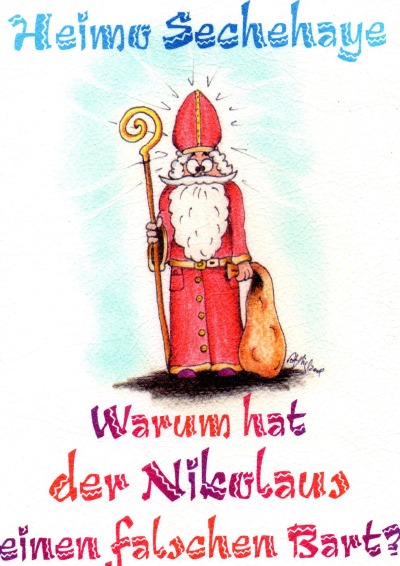 'Cover von Warum hat der Nikolaus einen falschen Bart'-Cover