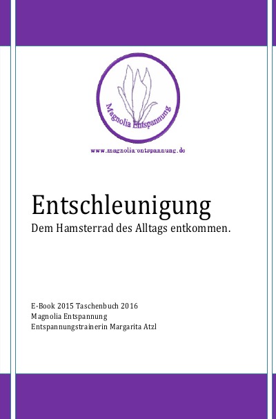 'Cover von Entschleunigung'-Cover