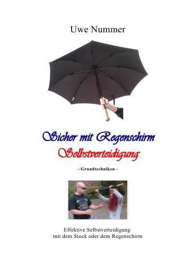 'Cover von Sicher mit Regenschirm Selbstverteidigung'-Cover