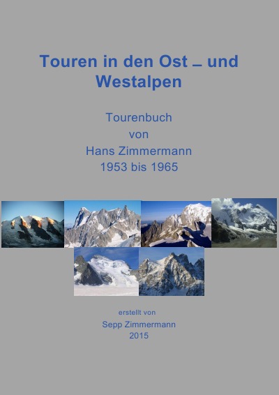 'Touren in den West- und Ostalpen'-Cover