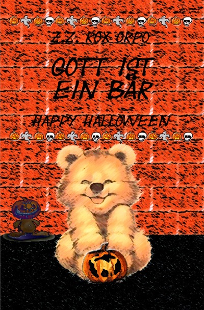'Gott ist ein Bär Happy Halloween'-Cover