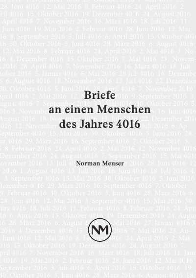 'Cover von Briefe an einen Menschen des Jahres 4016'-Cover
