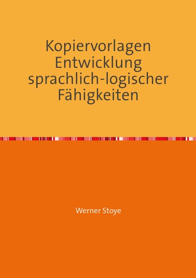 'Cover von Entwicklung sprachlich-logischer Fähigkeiten'-Cover