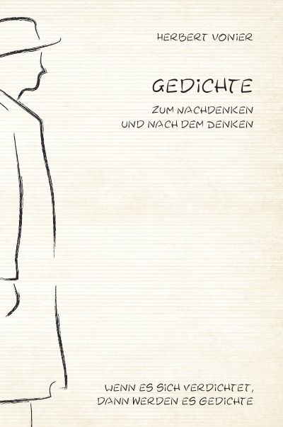 'Cover von Gedichte zum Nachdenken und nach dem Denken'-Cover