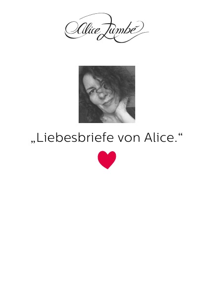'Liebesbriefe von Alice.'-Cover
