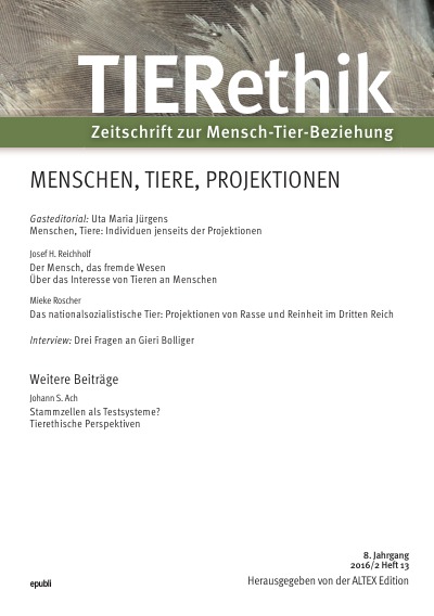'Cover von TIERethik'-Cover