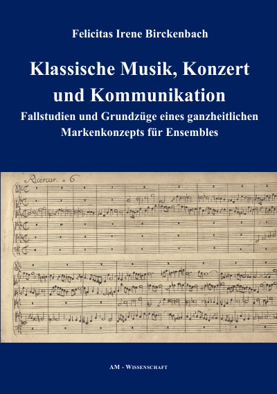 'Klassische Musik, Konzert und Kommunikation'-Cover