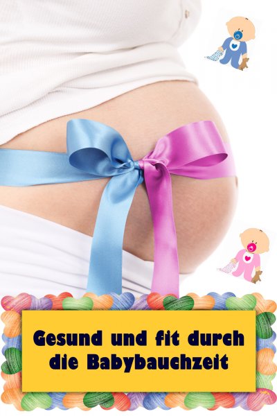 'Gesund und fit durch die Babybauchzeit'-Cover