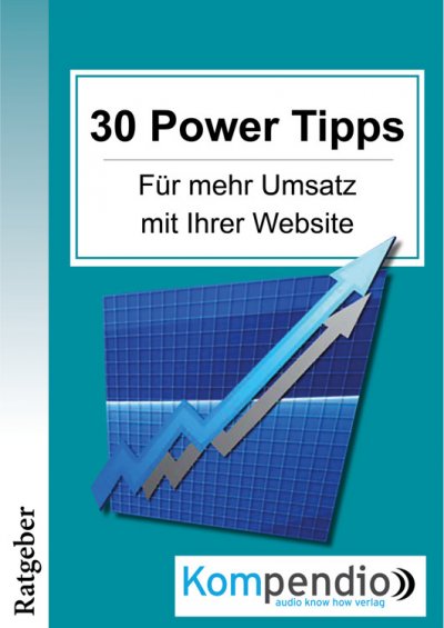 'Cover von 30 Powertipps für mehr Erfolg mit Ihrer Website'-Cover