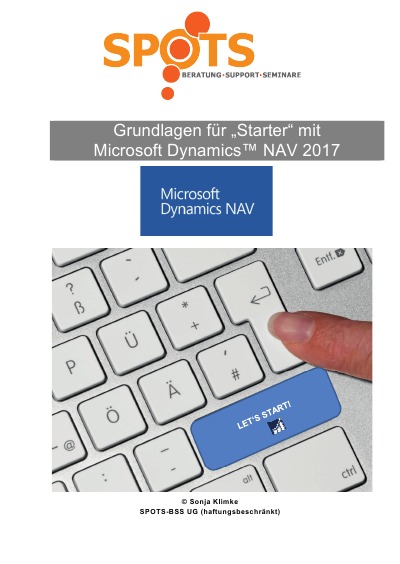 'Grundlagen für STARTER mit Microsoft Dynamics™ NAV2017/Bd. 1'-Cover