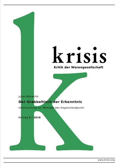 'Der Grabbeltisch der Erkenntnis'-Cover