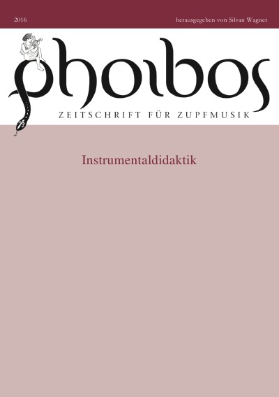 'Phoibos 2016'-Cover