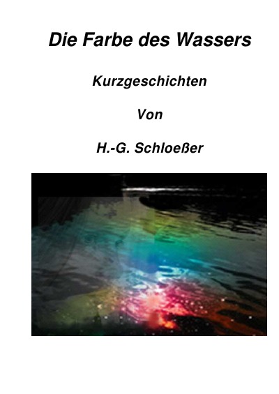 'Die Farbe des Wassers'-Cover