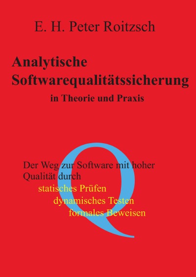 'Cover von Analytische Softwarequalitätssicherung in Theorie und Praxis'-Cover