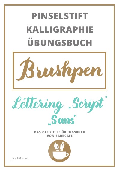 'Pinselstift Kalligraphie Übungsbuch'-Cover
