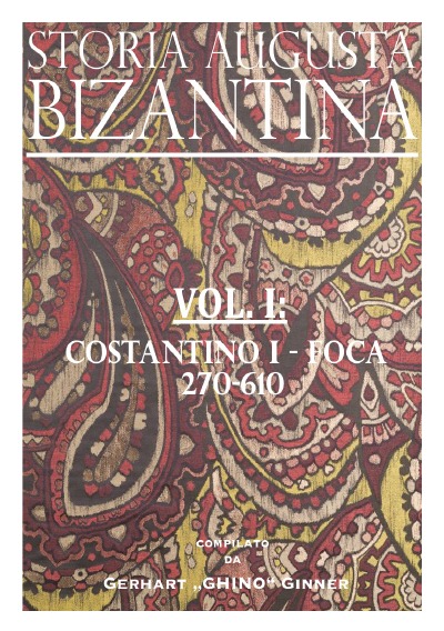 'STORIA AUGUSTA BIZANTINA – Vol. I'-Cover