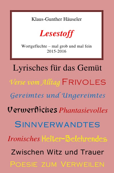 'Lesestoff'-Cover