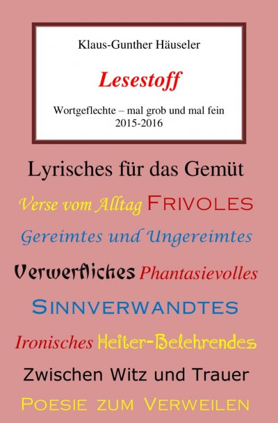 'Cover von Lesestoff'-Cover