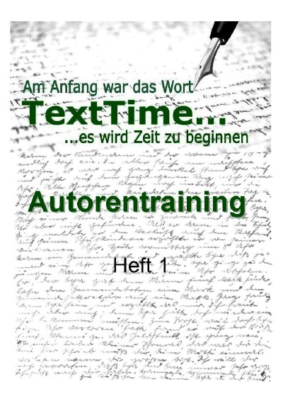 'TextTime Autorentraining Heft 1'-Cover