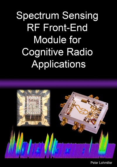 'Spectrum Sensing RF Front-End Module for Cognitive Radio Applications'-Cover
