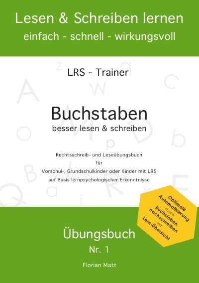 'LRS-Trainer – Buchstaben besser lesen & schreiben'-Cover