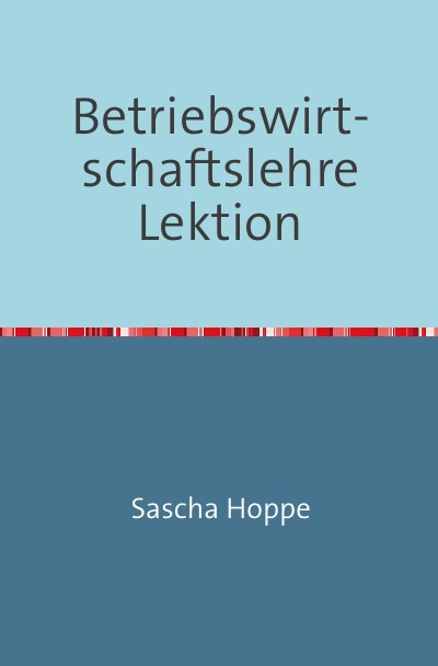 'Betriebswirtschaftslehre Lektion'-Cover