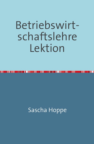 'Cover von Betriebswirtschaftslehre Lektion'-Cover